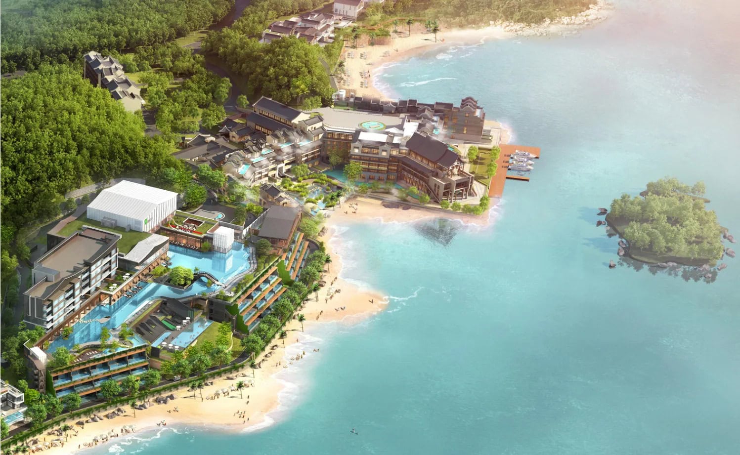 珠海资讯悦榕庄海湾景色